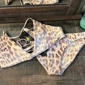 Skatie bikini top and bottom